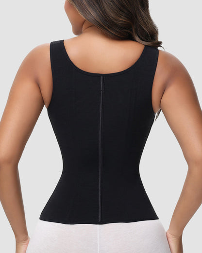Double Layer Tummy Control Shaper with Bra