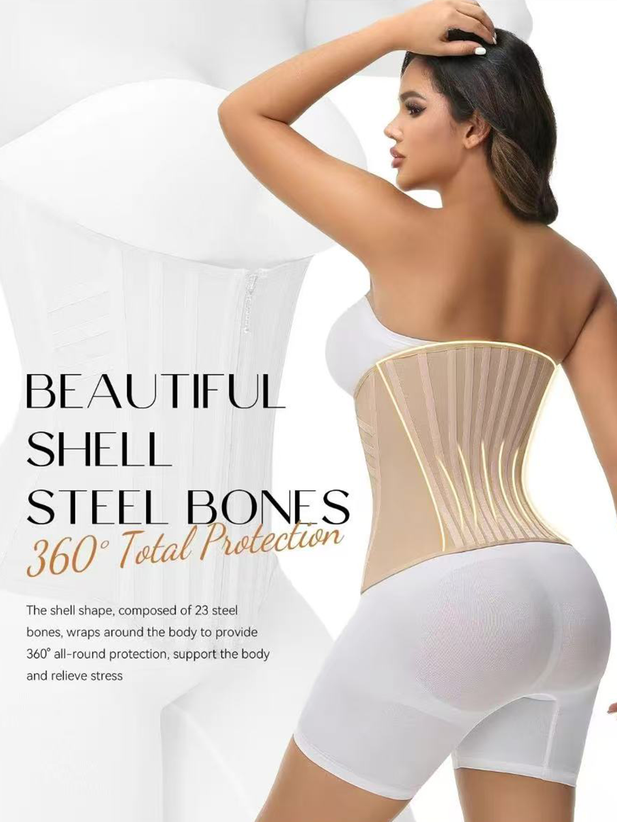 Women's Double Layer Pressure Waist And Abdomen Belt