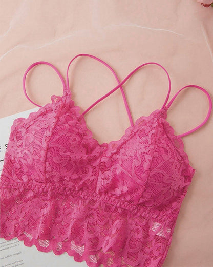 Romantic Lace Bralette & Panty Bundle