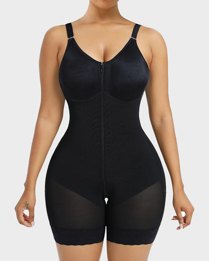 Tummy Control Butt Lifter Shaper with Zipper Crotch Fajas Colombianas