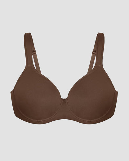 Soft Plus Size Full Coverage Unlined Minimizer Bra